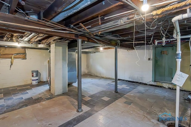 1302 Laning Rd, Toledo, OH 43615 - view of unfinished below grade area