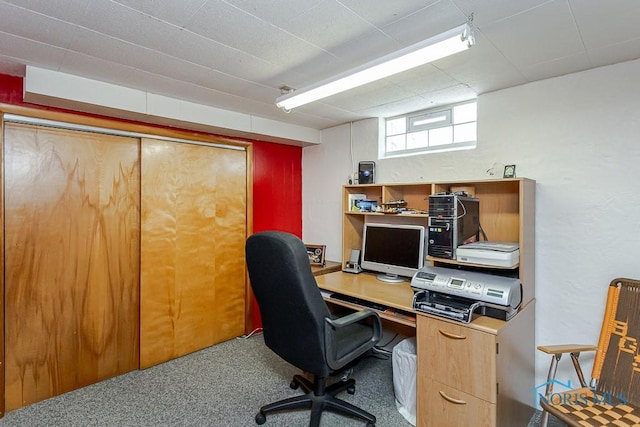 160 Wilkshire Dr, Waterville, OH 43566 - view of carpeted home office