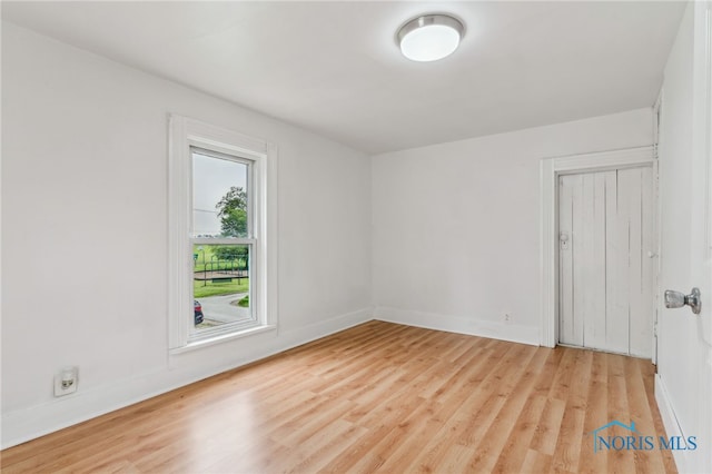 22856 Main St, Custar, OH 43511 - unfurnished room with light wood finished floors