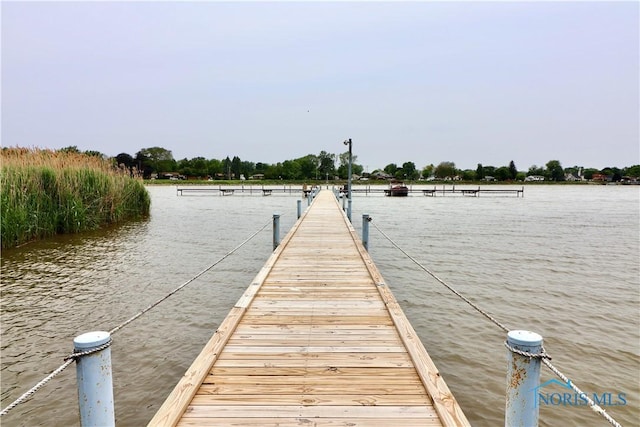 2109 Ottawa River Rd Unit 3C, Toledo, OH 43611 - dock with a water view