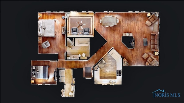 2109 Ottawa River Rd Unit 3C, Toledo, OH 43611 - view of home floor plan