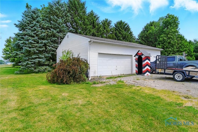 12505 Bloomlock Rd, Delphos, OH 45833 - view of detached garage
