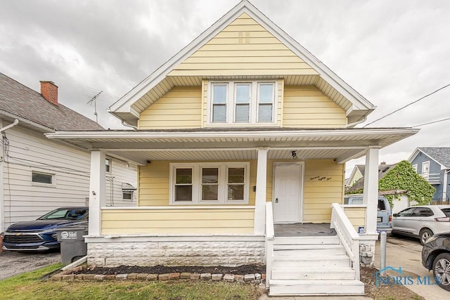 1385 Berdan Ave, Toledo, OH 43612 - view of front of home featuring covered porch