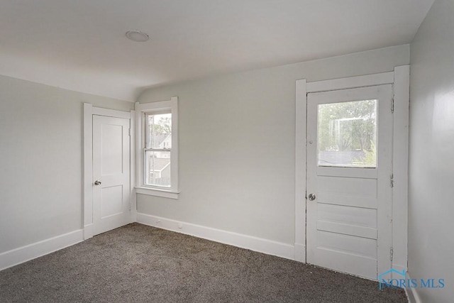 1385 Berdan Ave, Toledo, OH 43612 - unfurnished room featuring dark carpet and baseboards