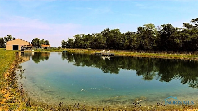 17738 County Rd E, Bryan, OH 43506 - water view with a forest