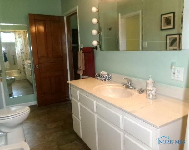 252 N Walnut St, Ottawa, OH 45875 - bathroom with vanity and a shower