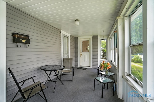 418 S Grove St, Bowling Green, OH 43402 - sunroom / solarium featuring healthy amount of natural light