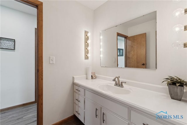 23866 W State Route 579, Curtice, OH 43412 - bathroom with vanity and baseboards