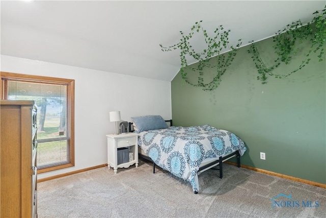 23866 W State Route 579, Curtice, OH 43412 - bedroom with carpet flooring and lofted ceiling