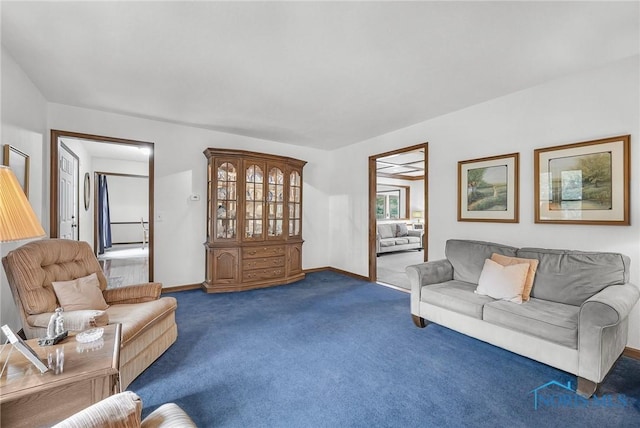 7040 Country Creek Rd, Maumee, OH 43537 - carpeted living area with baseboards