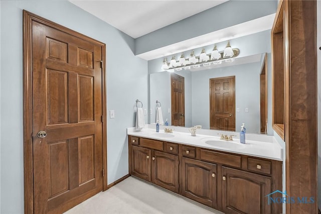 7040 Country Creek Rd, Maumee, OH 43537 - full bath with double vanity