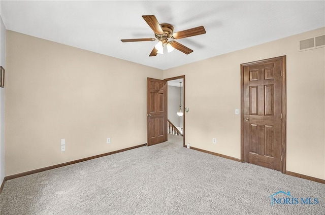 7040 Country Creek Rd, Maumee, OH 43537 - unfurnished bedroom with carpet and ceiling fan