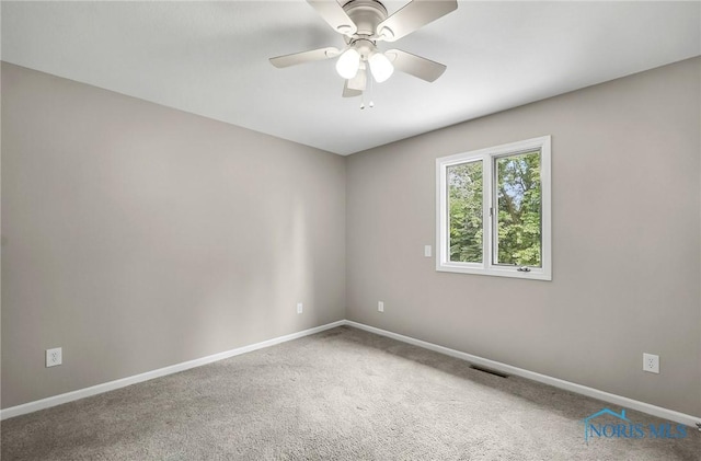 1626 Woodstream Rd, Perrysburg, OH 43551 - unfurnished room featuring carpet flooring and a ceiling fan