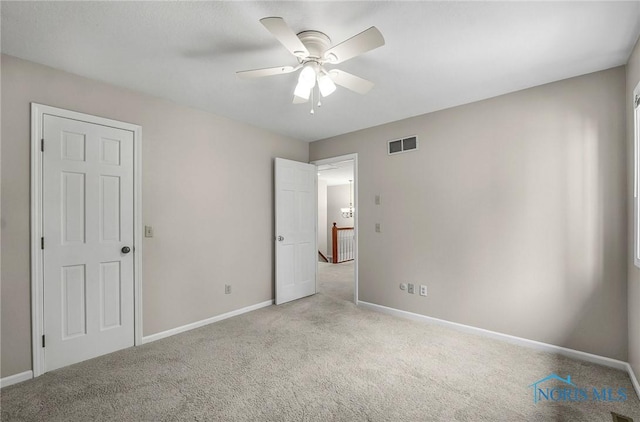 1626 Woodstream Rd, Perrysburg, OH 43551 - unfurnished bedroom featuring light carpet and ceiling fan
