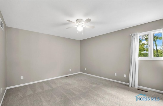1626 Woodstream Rd, Perrysburg, OH 43551 - carpeted spare room with ceiling fan and baseboards