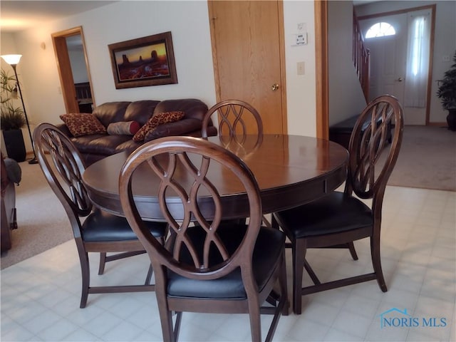 11550 County Road 26th 1, Fayette, OH 43521 - dining space with light floors and light colored carpet