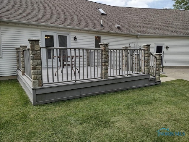 11550 County Road 26th 1, Fayette, OH 43521 - deck featuring a yard