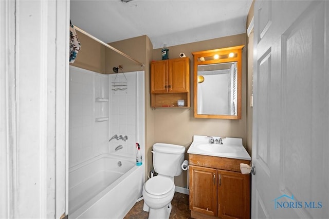 4128 Douglas Rd, Toledo, OH 43613 - bathroom with vanity and shower / washtub combination