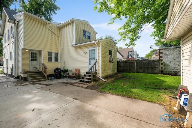 4128 Douglas Rd, Toledo, OH 43613 - back of house with entry steps and a patio