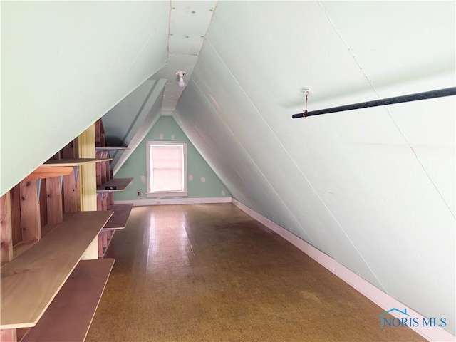 1007 Leonard Ct, Fostoria, OH 44830 - additional living space featuring lofted ceiling
