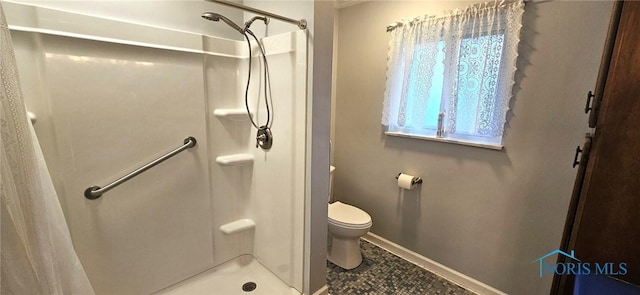 4010 Wreford Ct, Toledo, OH 43614 - full bath with a stall shower and tile patterned flooring