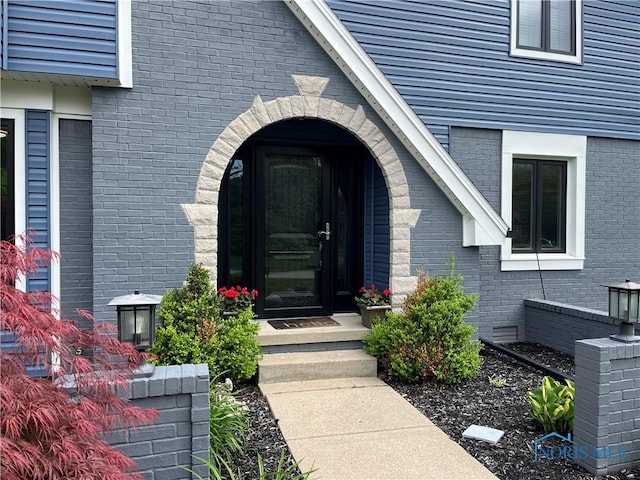 7106 Country Creek Rd, Maumee, OH 43537 - entrance to property featuring brick siding