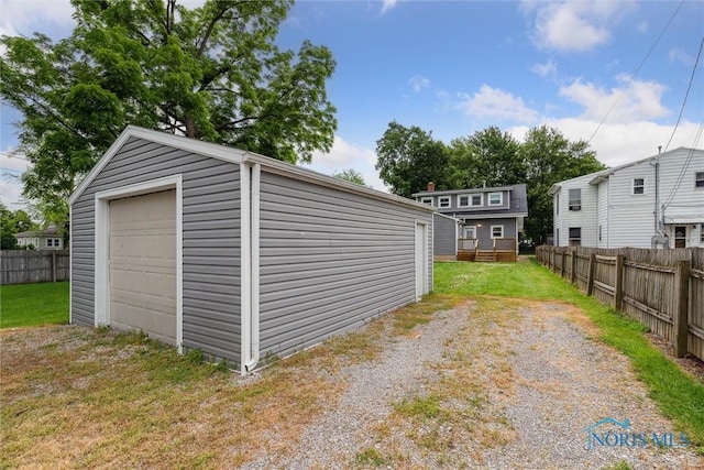 108 Western Ave, Findlay, OH 45840 - detached garage featuring driveway
