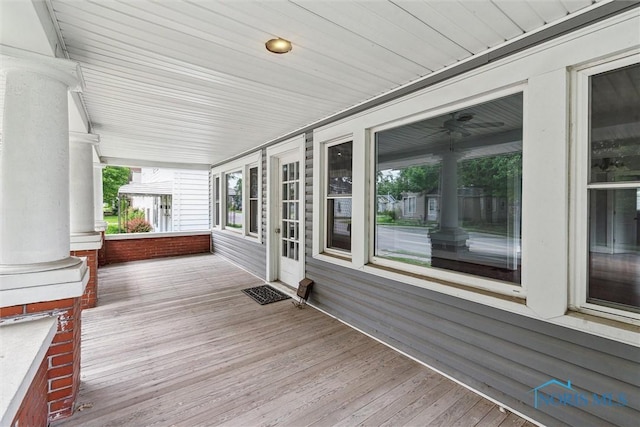 108 Western Ave, Findlay, OH 45840 - view of wooden porch