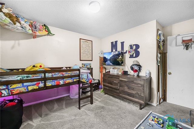 616 Normandie Blvd, Bowling Green, OH 43402 - carpeted bedroom with a textured ceiling