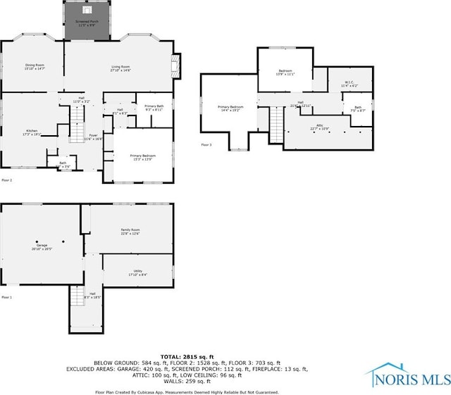 3998 W Bancroft St, Ottawa Hills, OH 43606 - view of property floor plan