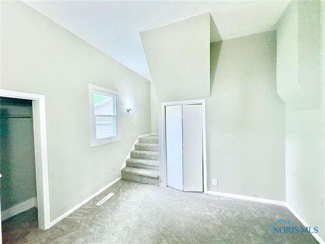 127 W Maumee Ave, Napoleon, OH 43545 - staircase with carpet floors