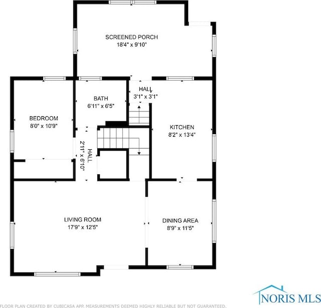 2632 117th St, Toledo, OH 43611 - view of property floor plan