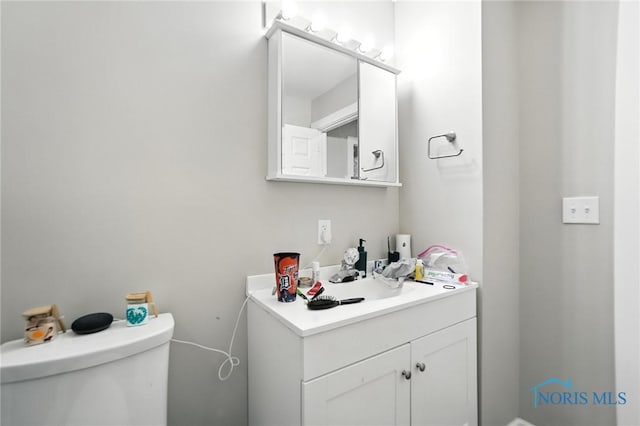 407 Washington St, Findlay, OH 45840 - bathroom featuring toilet and vanity