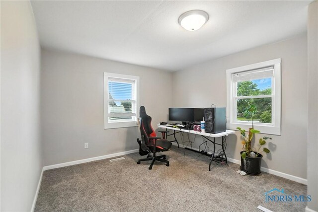 407 Washington St, Findlay, OH 45840 - carpeted office featuring healthy amount of natural light