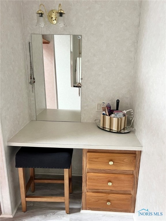 120 E Nicholas St, Arlington, OH 45814 - bathroom with wood finished floors