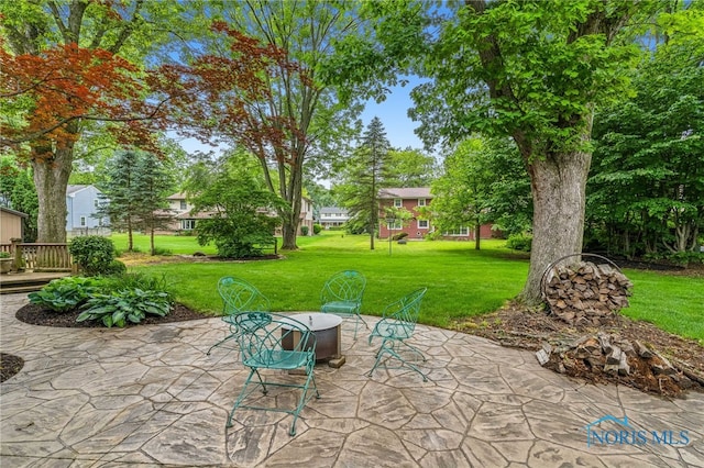 424 Lynshire Ln, Findlay, OH 45840 - view of patio