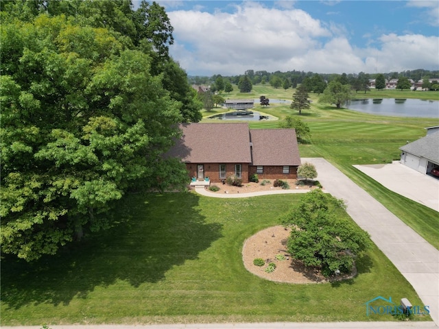 772 Fairway Ln, Wauseon, OH 43567 - aerial view of a large body of water