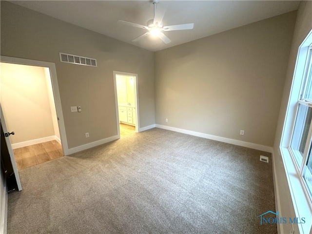 7811 Sonoma Dr, Monclova, OH 43542 - carpeted spare room with a ceiling fan and baseboards