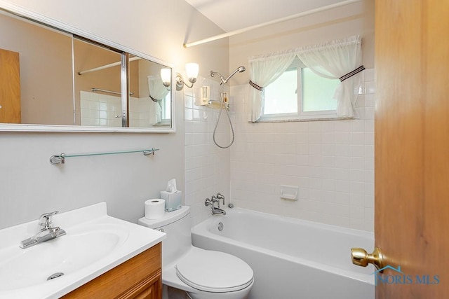 564 Southfield Dr, Maumee, OH 43537 - bathroom with vanity and tub / shower combination