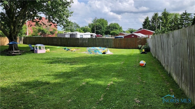403 W Chestnut St, Wauseon, OH 43567 - view of fenced backyard