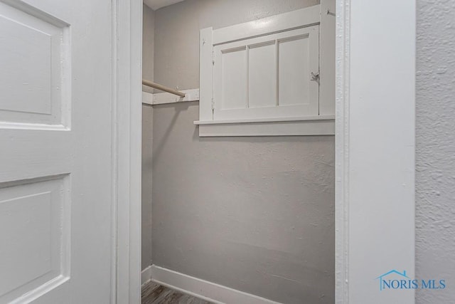 2242 Vaness Dr, Toledo, OH 43615 - spacious closet with wood finished floors