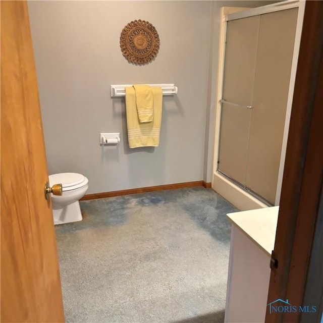 404 E Garfield Ave, Swanton, OH 43558 - full bathroom featuring a shower stall and vanity