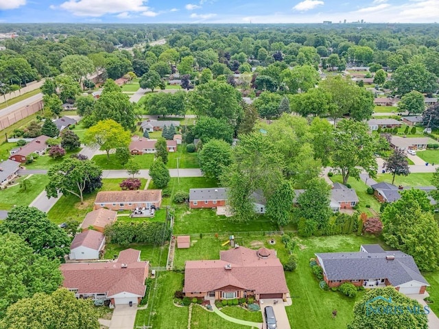 3733 Shamrock Dr, Toledo, OH 43615 - aerial perspective of suburban area