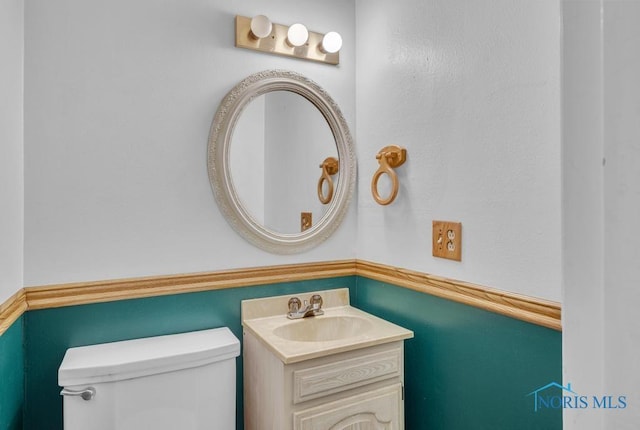3733 Shamrock Dr, Toledo, OH 43615 - bathroom featuring toilet and vanity
