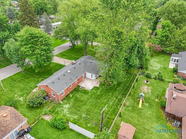 3733 Shamrock Dr, Toledo, OH 43615 - drone / aerial view