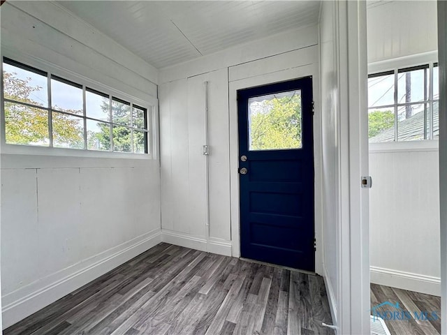 716 Davidson St, Defiance, OH 43512 - entryway featuring wood finished floors and healthy amount of natural light