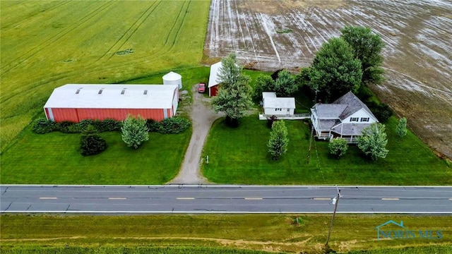 6151 The Bend Rd, Ney, OH 43549 - aerial view of sparsely populated area