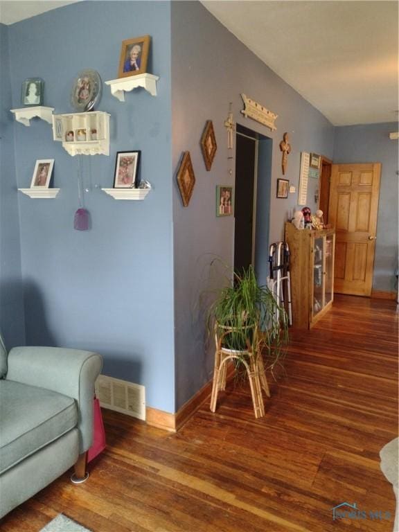 200 Pleasant St, Archbold, OH 43502 - hallway with wood finished floors and baseboards