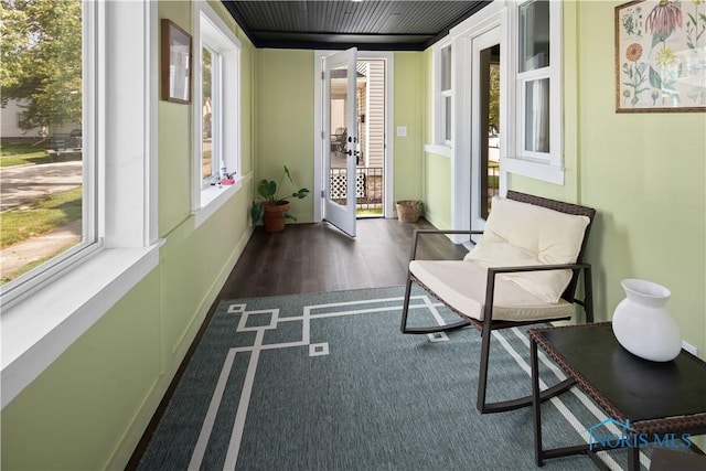 1130 Alger St, Fremont, OH 43420 - sunroom with french doors