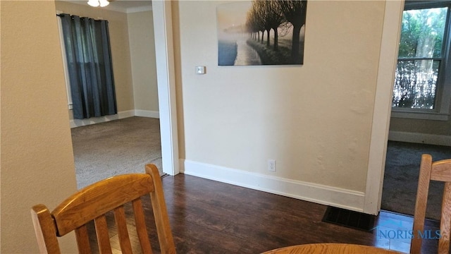 4024 Commonwealth Ave, Toledo, OH 43612 - hallway with wood finished floors and carpet